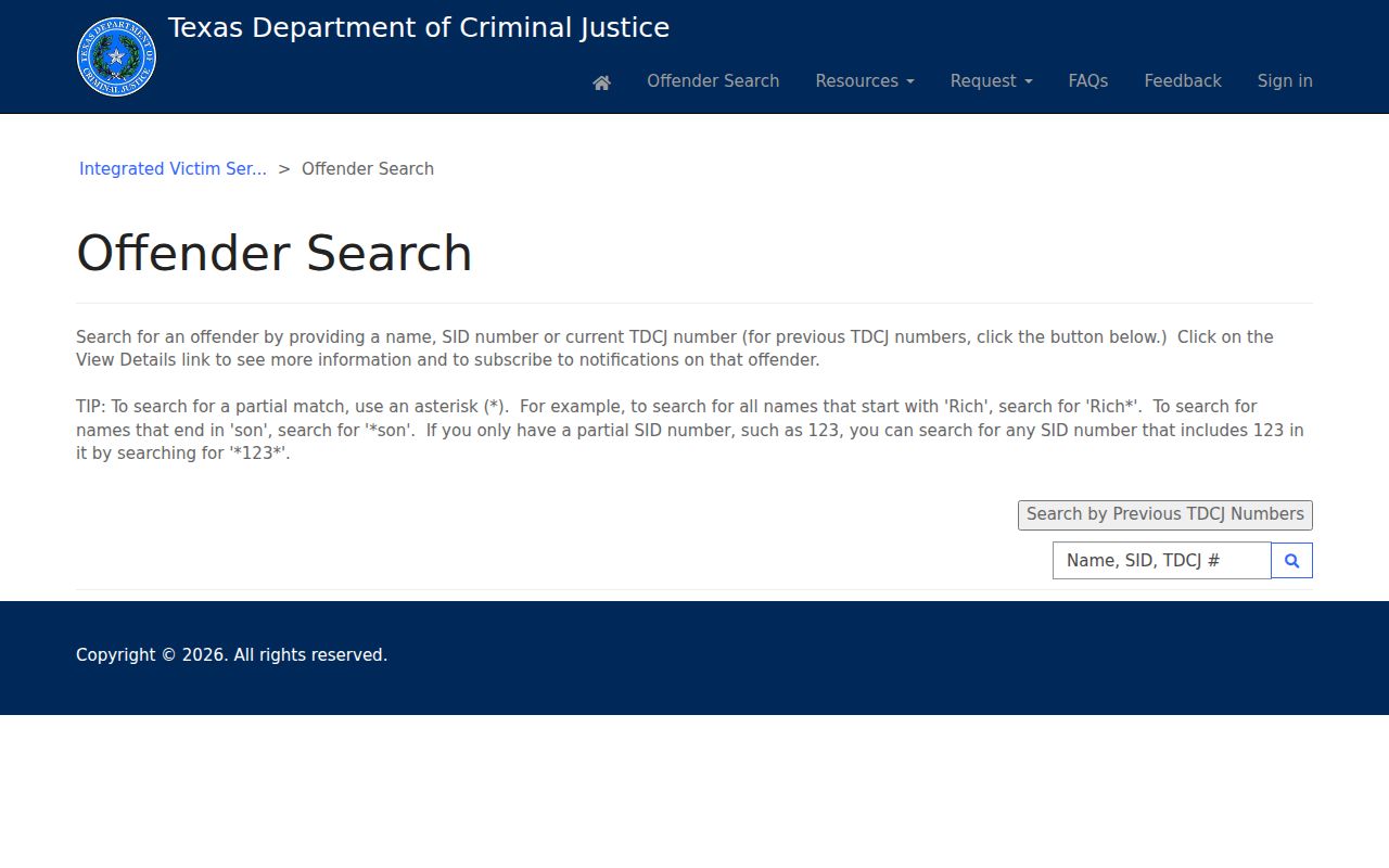 Hutto residents directory Texas offender search screen